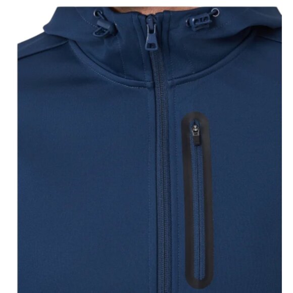 NWOT Mondetta Men's Hooded Jacket | Blue - Picture 3 of 4